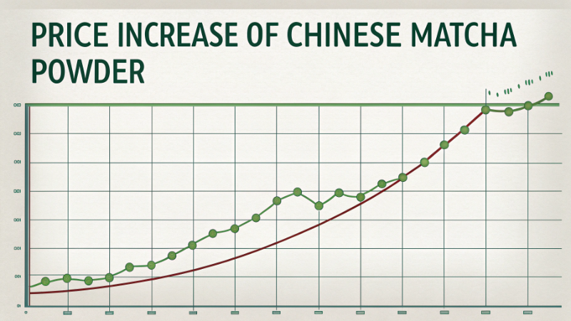 Chinese matcha powder price increase graph